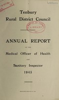 view [Report 1943] / Medical Officer of Health, Tenbury R.D.C.