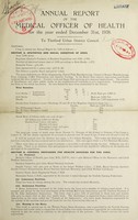 view [Report 1938] / Medical Officer of Health, Thetford U.D.C.