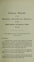 view [Report 1898] / Medical Officer of Health, Soothill Upper U.D.C.