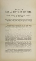 view [Report 1895] / Medical Officer of Health, Settle R.D.C.