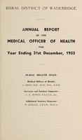 view [Report 1955] / Medical Officer of Health, Wadebridge R.D.C.