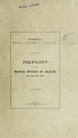 view [Report 1925] / Medical Officer of Health, Wakefield R.D.C.