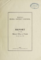 view [Report 1945] / Medical Officer of Health, Wakefield R.D.C.