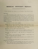 view [Report 1913] / Medical Officer of Health, Walsoken U.D.C.