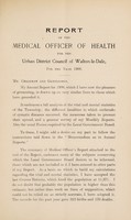 view [Report 1908] / Medical Officer of Health, Walton-le-Dale U.D.C.