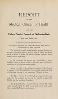 view [Report 1919] / Medical Officer of Health, Walton-le-Dale U.D.C.