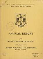 view [Report 1962] / Medical Officer of Health, Ware U.D.C.