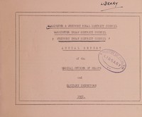 view [Report 1952] / Medical Officer of Health, Warminster & Westbury Urban and Rural District Councils.