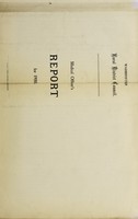 view [Report 1900] / Medical Officer of Health, Warminster R.D.C.