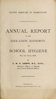 view [Report 1916] / School Medical Officer of Health, Warrington County Borough.