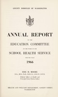 view [Report 1966] / School Medical Officer of Health, Warrington County Borough.