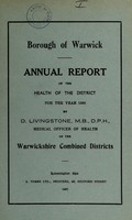 view [Report 1966] / Medical Officer of Health, Warwick Borough.