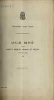 view [Report 1949] / Medical Officer of Health, Warwickshire County Council.