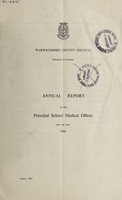 view [Report 1966] / Principal School Medical Officer of Health, Warwickshire County Council.