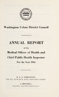 view [Report 1964] / Medical Officer of Health, Washington U.D.C.