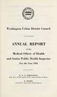 view [Report 1969] / Medical Officer of Health, Washington U.D.C.