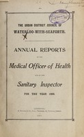 view [Report 1904] / Medical Officer of Health, Waterloo-with-Seaforth U.D.C.