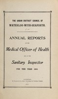 view [Report 1910] / Medical Officer of Health, Waterloo-with-Seaforth U.D.C.