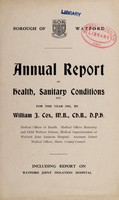 view [Report 1941] / Medical Officer of Health, Watford U.D.C. / Borough.