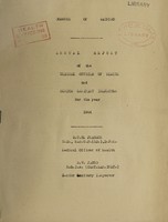 view [Report 1944] / Medical Officer of Health, Watford U.D.C. / Borough.