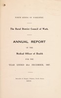 view [Report 1937] / Medical Officer of Health, Wath R.D.C.