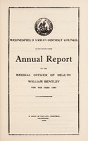 view [Report 1945] / Medical Officer of Health, Wednesfield U.D.C.