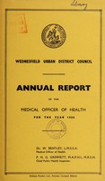 view [Report 1956] / Medical Officer of Health, Wednesfield U.D.C.