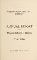 view [Report 1947] / Medical Officer of Health, Wellingborough R.D.C.