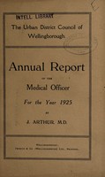 view [Report 1925] / Medical Officer of Health, Wellingborough U.D.C.