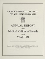 view [Report 1971] / Medical Officer of Health, Wellingborough U.D.C.