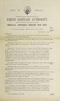 view [Report 1898] / Medical Officer of Health, Wells City.