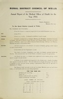 view [Report 1914] / Medical Officer of Health, Wells (Union) R.D.C.