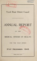 view [Report 1943] / Medical Officer of Health, Yeovil R.D.C.