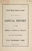 view [Report 1949] / Medical Officer of Health, Yeovil R.D.C.