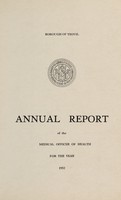 view [Report 1952] / Medical Officer of Health, Yeovil U.D.C. / Borough.