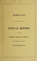 view [Report 1966] / Medical Officer of Health, Yeovil U.D.C. / Borough.