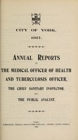 view [Report 1927] / Medical Officer of Health, York City.