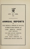 view [Report 1943] / Medical Officer of Health, York City.