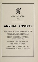 view [Report 1946] / Medical Officer of Health, York City.