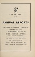 view [Report 1947] / Medical Officer of Health, York City.