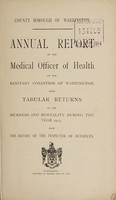 view [Report 1913] / Medical Officer of Health, Warrington County Borough.