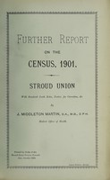 view [Report 1901] / Medical Officer of Health, Stroud (Union) R.D.C.