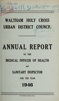 view [Report 1946] / Medical Officer of Health, Waltham Holy Cross U.D.C.