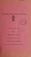 view [Report 1961] / Medical Officer of Health, Waltham Holy Cross U.D.C.