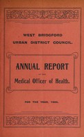 view [Report 1906] / Medical Officer of Health, West Bridgford U.D.C.