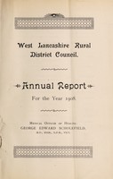 view [Report 1908] / Medical Officer of Health, West Lancashire R.D.C.