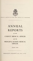 view [Report 1966] / Medical Officer of Health and School Medical Officer of Health, West Riding of Yorkshire County Council.