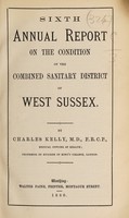 view [Report 1879] / Medical Officer of Health, West Sussex Combined Sanitary District.