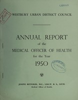 view [Report 1950] / Medical Officer of Health, Westbury U.D.C.