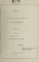 view [Report 1953] / Medical Officer of Health, Westbury U.D.C.